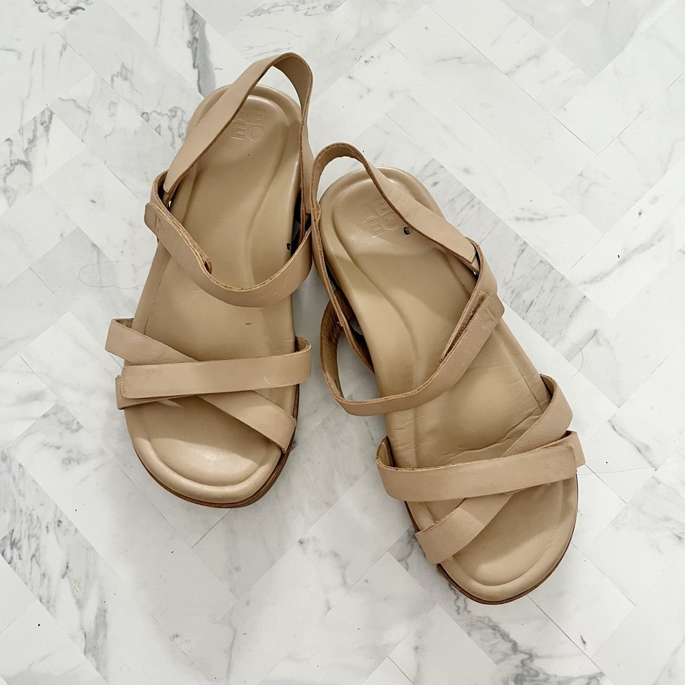 ABEO Slingback Leather Sandals Size 7.5